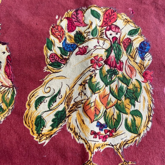 Set of 2 April Cornell 🦃 Turkey Placemats - Picture 4 of 9